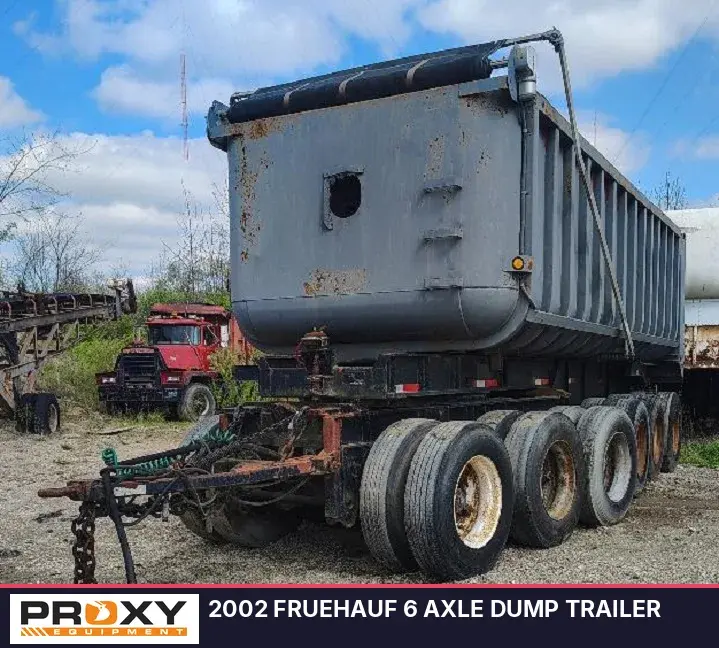 Used 2002 FRUEHAUF 6 AXLE DUMP TRAILER Dump Trailers Louisiana US | Proxy Equipment #1388700