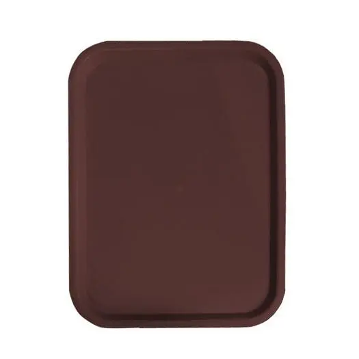 12″ x 16″ Brown Fast Food Tray - 12 pack