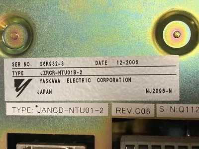 USED YASKAWA JZRCR-NTU01B-2