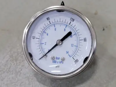 200 PSI Pressure Gauge
