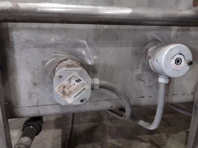 4" CAPACITY ULTRASONIC BAR & TUBE CONTINUOUS WASHER: STOCK #22589