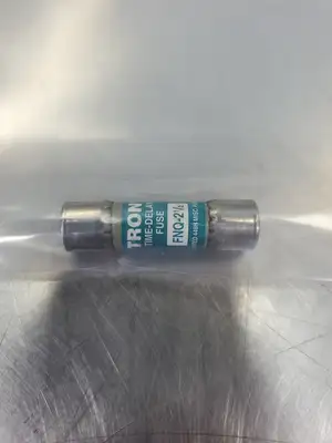 USED TRON FNQ-2½ Time-Delay Fuse, 500V, 2½A.