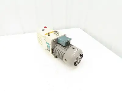 Tokuda Shibaura DRP-360III Rotary Vane Vacuum Pump 360L/Min 1Hp 220V 3PH