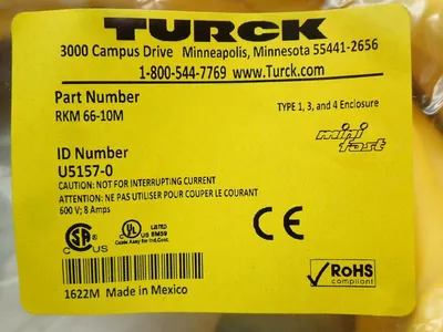 NEW TURCK RKM6610M