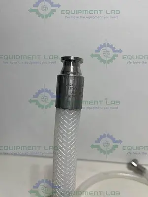 USED SAINT GOBAIN 23035763 PURE FIT 96" HOSE W/ 1 1/2" TO 3/4" SANITARY FITTING 90PSI
