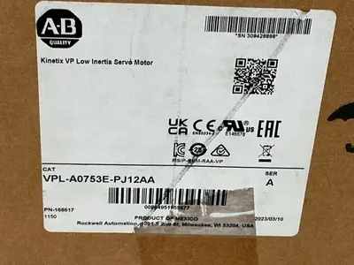 USED ALLENBRADLEY VPLA0753EPJ12AA