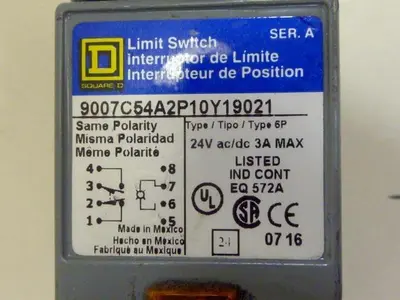 USED SQUARE D 9007C54A2P10Y19021