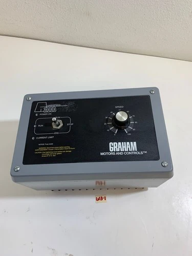 Graham Motors And Controls Cycletrol 2000 176B3008 Dc Motor Kontrolle 240V