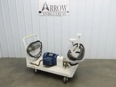 Jabsco 15050-0665 Pureflo Sanitary Flexible Impeller Centrifugal Pump 2"ACME 3Hp