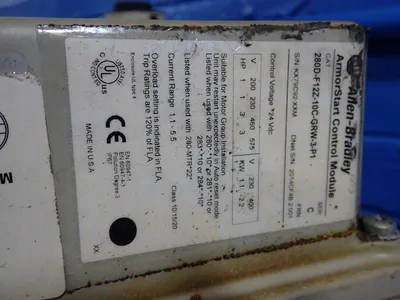 Used ALLENBRADLEY 280DF12710CGRW3P1 Starters Ohio US | HGR 24 #883906
