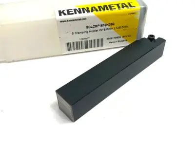 USED KENAMETAL SCREW-ON SCLC-F 95° TOOLHOLDER SCLCRF1616K09Q CUT OFF END