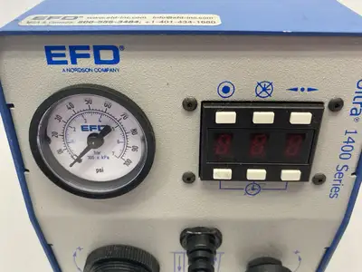 Used EFD Nordson Digital Fluid Dispenser Unit Dispensing Machines Michigan US | Maverick Industrial Sales #1392485