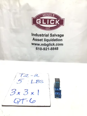 Potter & Brumfield K10P-11D15-24 General Purpose Relay and Socket Assembly (Lot of 6)
