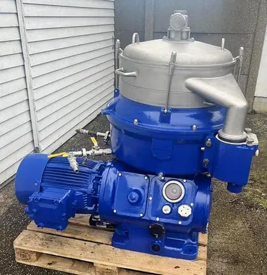 Alfa-Laval AFPX 409 BGV-14 fish oil purifier, 316SS.