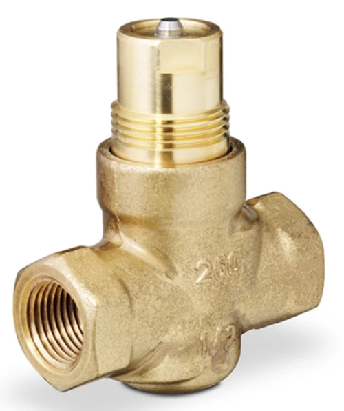 Siemens 599-02047 2-Way 1/2" Terminal Unit Valve, Cv 0.4, Normally Open, F x F [New]