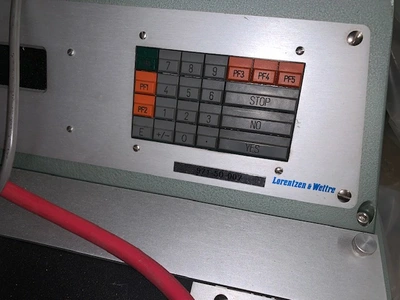 Lorentzen &amp; Wettre tensile tester