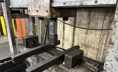 150 TON CAPACITY OTC SLIDING BED HYDRAULIC H-FRAME PRESS: STOCK #23492