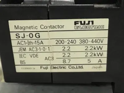 USED FUJI ELECTRIC SJ-0G