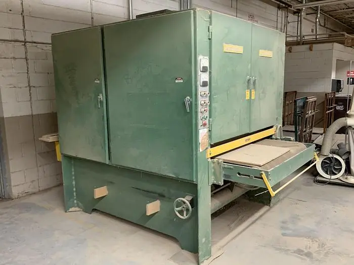 Used CEMCO 50" DOUBLE-HEAD WIDE-BELT SANDER Wide Belt Sanders | Pruitt Machinery #715868