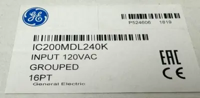 NEW GE FANUC IC200MDL240