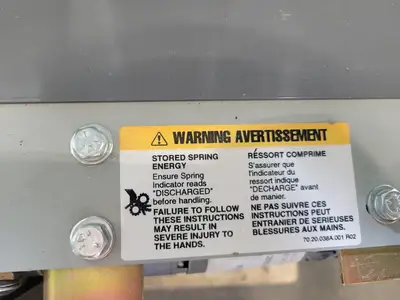 Used FEDERAL PIONEER 50H3 Switchgears British Columbia CA | Lenmark #1427012