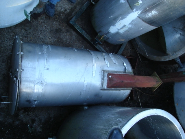 180 L S/S Vertical Storage Tank