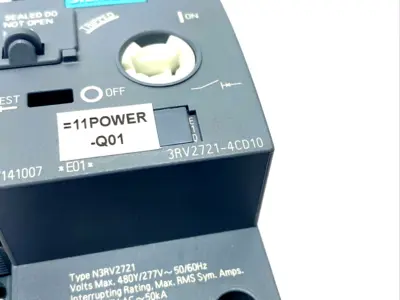 USED SIEMENS 3RV2901-1A