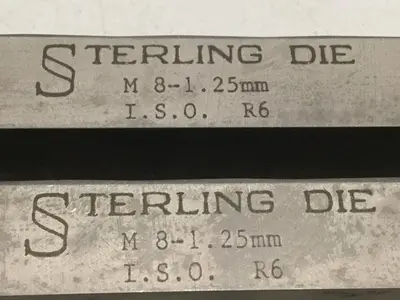 New | in-Stock STERLING DIE IS-M080-000XB3124-0002877 Taps & Dies Michigan US | Ideal Machinery #1308786