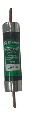 NEW LOT OF 2 LITTELFUSE LLSRK-150 RK1 TIME DELAY FUSES 600VAC LLSRK150