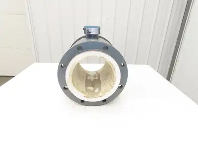 Foxboro 9308A-SIBA-TSJ-GN Magnetic Flow Meter 8" Flow Tube 9300 Series 316SS