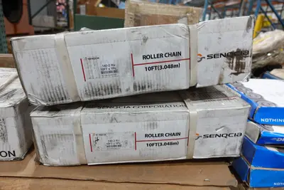 4 PALLETS OF ASSORTED POWER TRANSMISSION REPLACEMENT PARTS