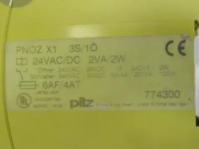 USED PILZ PNOZX13S/1O