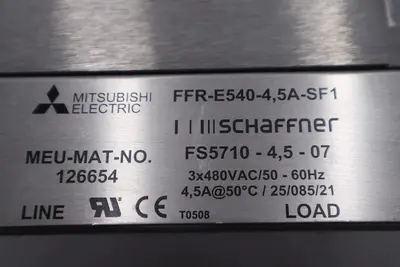 MITSUBISHI E500 FR-E540-0. 75K-EC .75kW INVERTER STOCK 5034