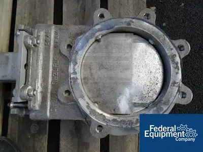 USED Dezurik 8" DEZURIK SLIDE GATE VALVE, S/S