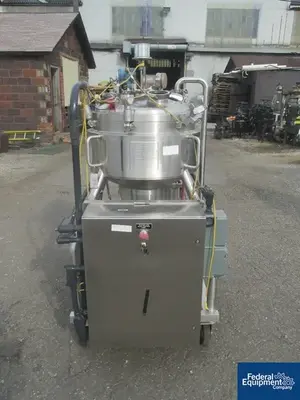 USED DCI 100 Liter DCI Jacketed Receiver, 316 S/S, 50/170#
