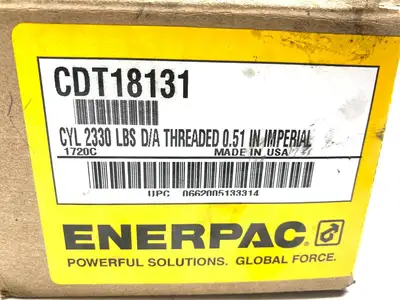 New | in-Stock Enerpac Threaded Body Hydraulic Cylinder Hydraulic Cylinders Michigan US | Maverick Industrial Sales #1397437