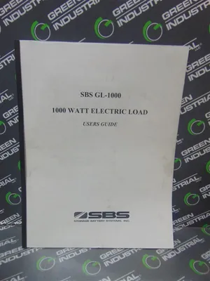 Granite / SBS GL-1000 Battery Capacity Tester 1000 Watts GPT-1000 New NIB