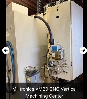 2006 MILLTRONICS VM20 Vertical Machining Centers | 520 Machinery Sales LLC (3)