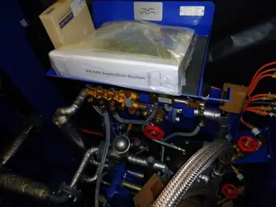 NEW: Alfa-Laval PU 625 lube oil purifier module, 316SS.