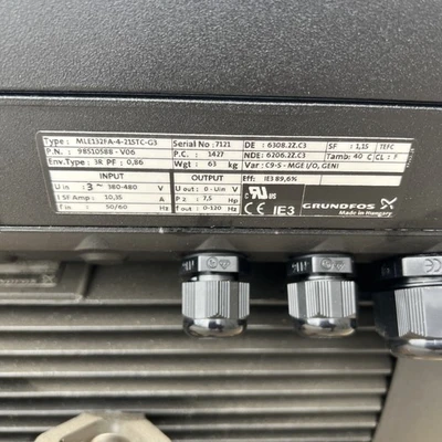 New | in-Stock Grundfos 40707-4P-5HP LCSE Centrifugal Pumps California US | Davliegogo LLC #1705439