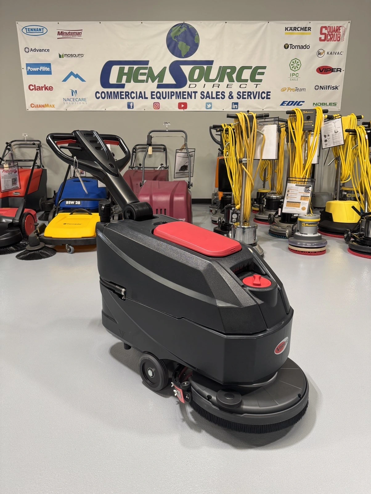 Viper AS4325B 17″ Walk-Behind Scrubber NEW