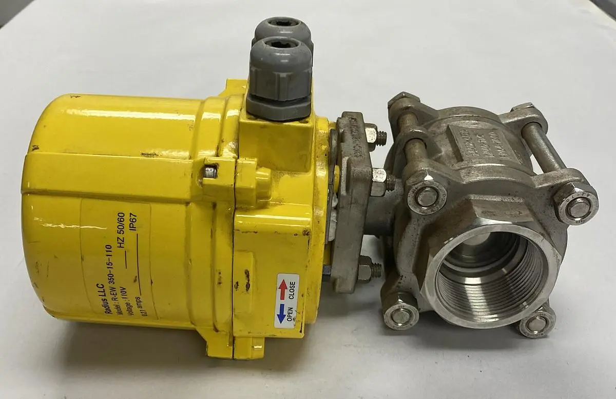 Used RADIUS R-EW 350-15-110 Rotary Actuators Ohio US | Surplus Asset Holdings #1246774
