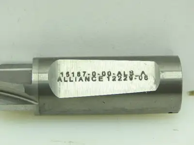 Alliance CNC 15187 Carbide Chamfer Step Drill 2-Flute Coolant Ø 16mm  LOT OF 7