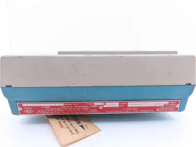 Fischer Porter 50LV3214B2GB Magnetic Flowmeter Signal Converter 120V Size 150mm