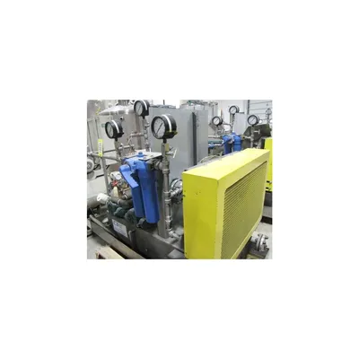 USED LSC PRE-ENGINEERED 16 GPM LUBRICATION LUBE OIL SYSTEM COOLER