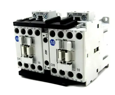 ALLEN BRADLEY 104-C09D22 REVERSING CONTACTOR SERIES A 100-C09I0 NEW, SURPLUS