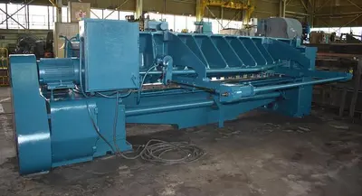 12' x 3/8" WYSONG MODEL 1238 MECHANICAL POWER SQUARING SHEAR