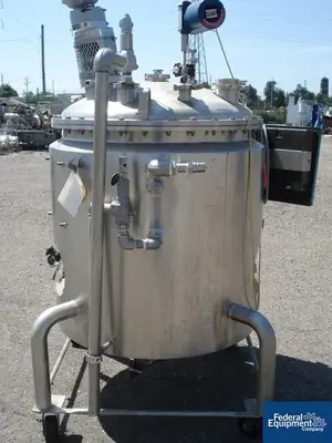USED DCI 500 Liter DCI Reactor, 316L S/S, 30/115#