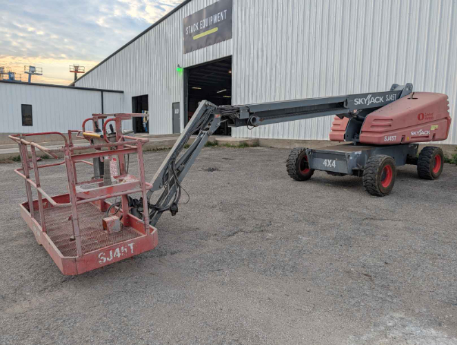 Used 2017 SJ45T Skyjack Telescopic Boom Lifts Texas US | Stack Equipment #1418859