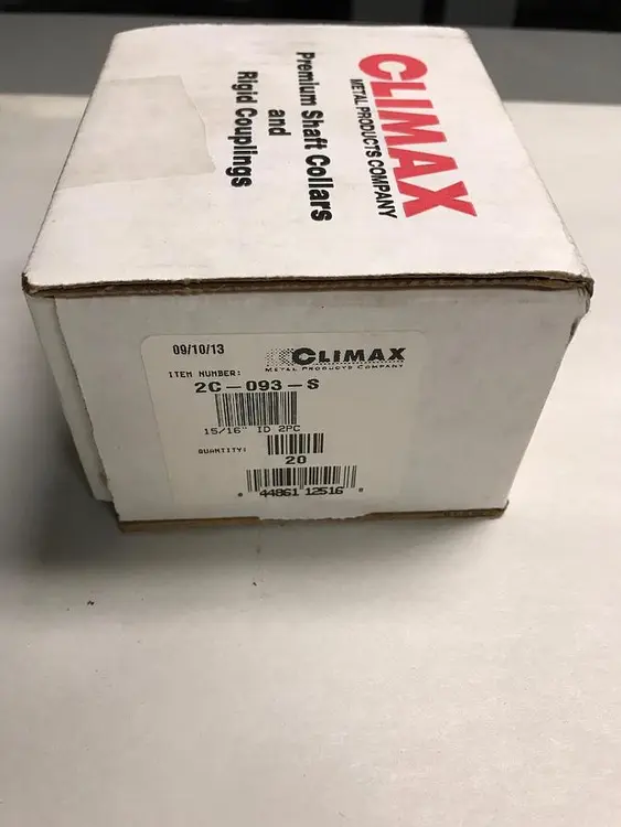 Used CLIMAX 2C-093-S Misc Fasteners | Surplus Asset Holdings #1188211
